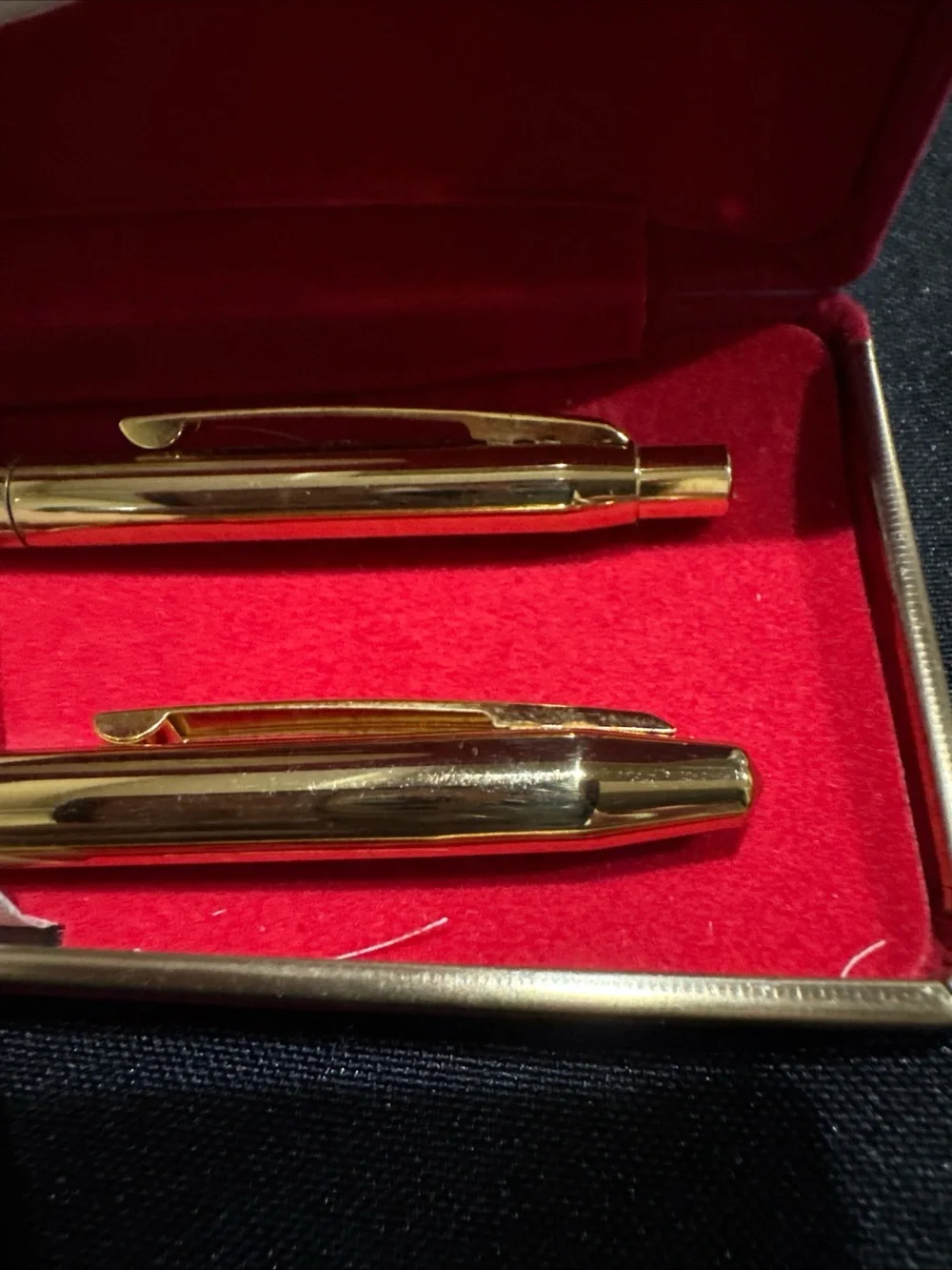 Vintage Centennial Pen and Pencil Set - Goldtone